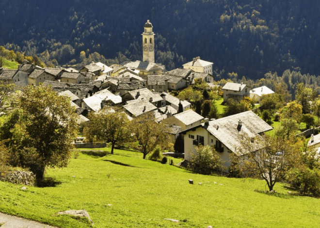 Visiting Soglio in the Bregaglia Valley Where Time Stands Still